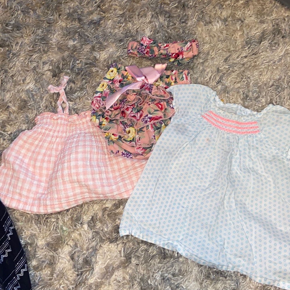 Baby girl summer clothes